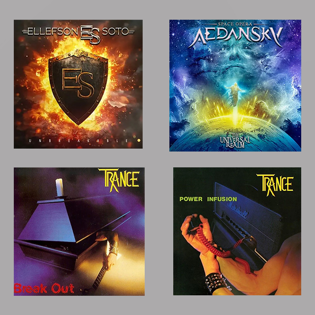 【HR/HMシーンのレジェンダリー3組同時リリース!】エレフソン・ソート!エイダン・スカイ!トランス!!